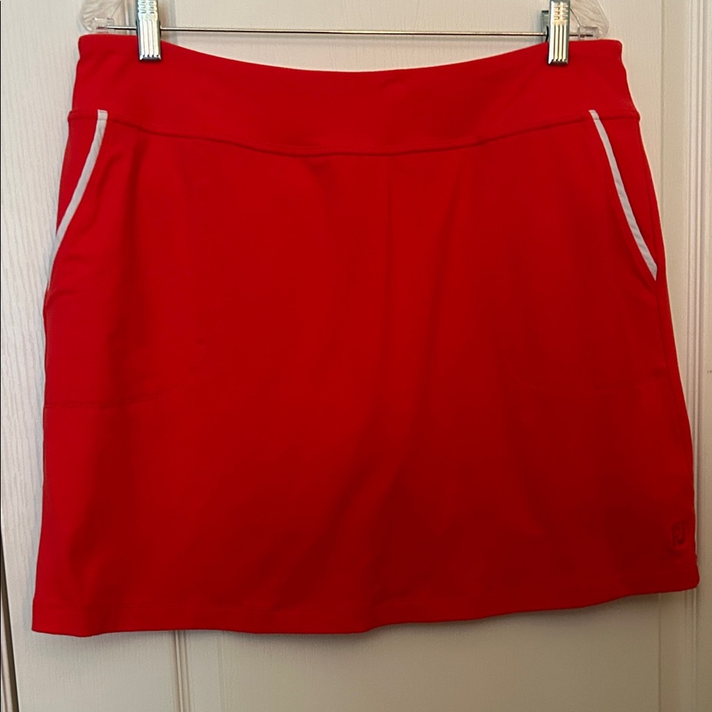 Foot Joy Orange/Red Mini Skirt